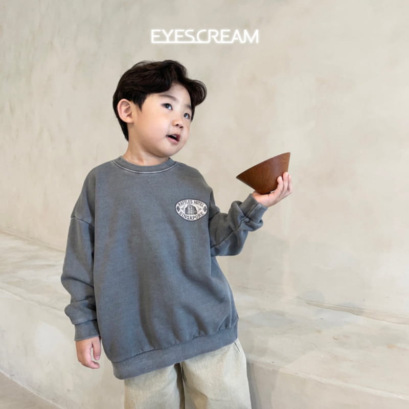 Eyescream - Korean Children Fashion - #kidzfashiontrend - Singapore Pigment Sweatshirt - 8