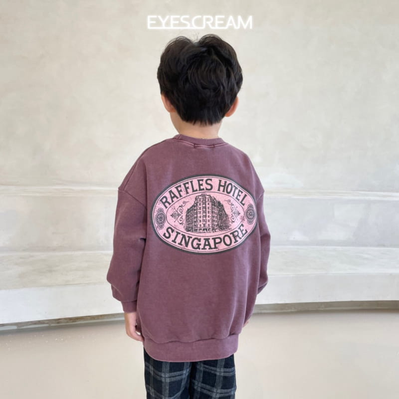 Eyescream - Korean Children Fashion - #minifashionista - Singapore Pigment Sweatshirt - 12