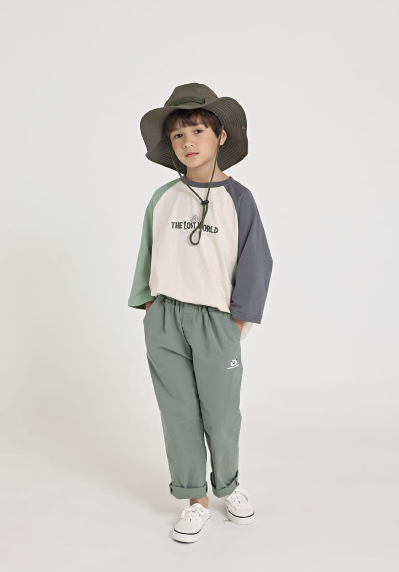 Fashion King - Korean Children Fashion - #childofig - Jurassic Raglan 7 Tee - 3