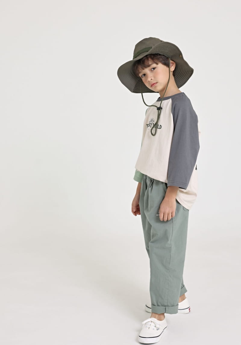 Fashion King - Korean Children Fashion - #childofig - Jurassic Raglan 7 Tee - 4