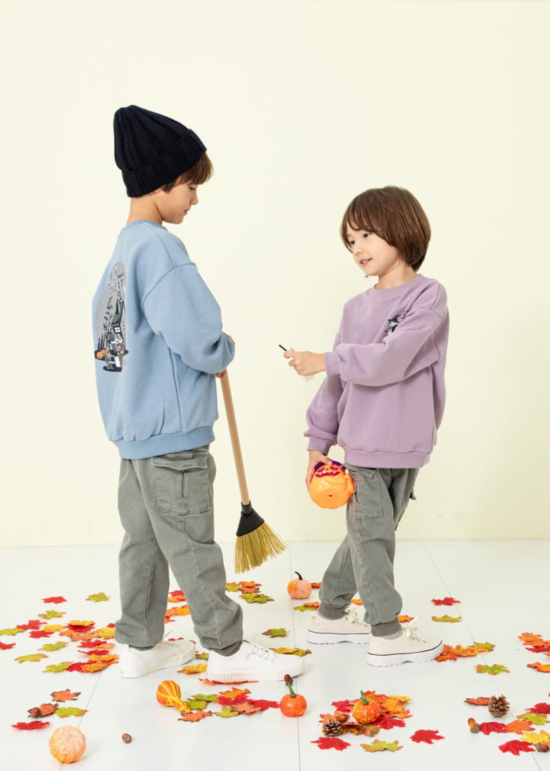 Fashion King - Korean Children Fashion - #childrensboutique - Polar Halloween Sweatshirt - 2