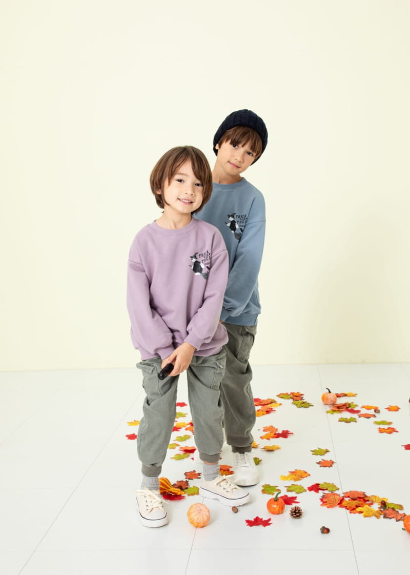 Fashion King - Korean Children Fashion - #designkidswear - Polar Halloween Sweatshirt - 3