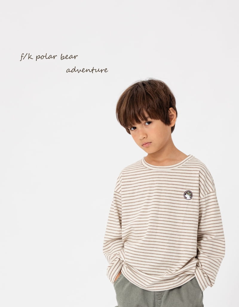 Fashion King - Korean Children Fashion - #discoveringself - Polar Bear ST Tee