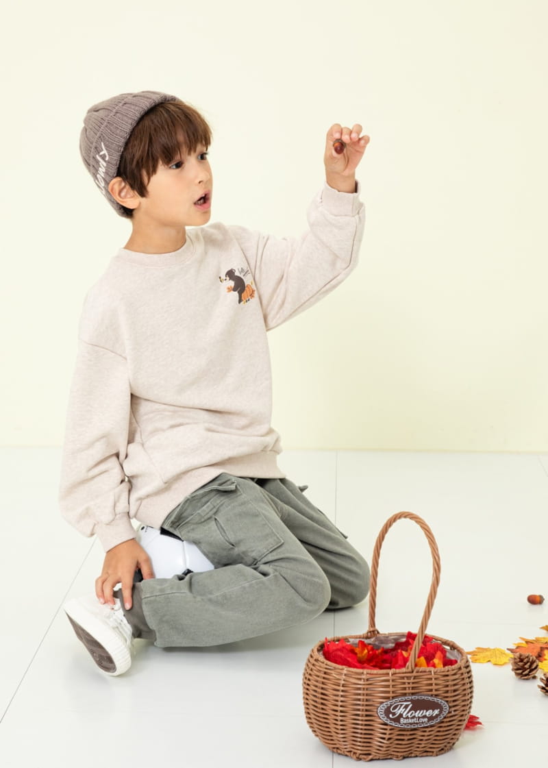 Fashion King - Korean Children Fashion - #discoveringself - Brown Bear Sweatshirt - 4