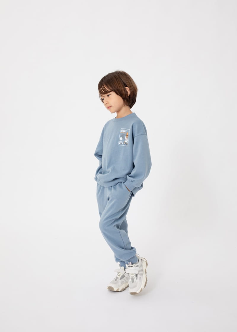 Fashion King - Korean Children Fashion - #Kfashion4kids - Space Top Bottom Set - 4