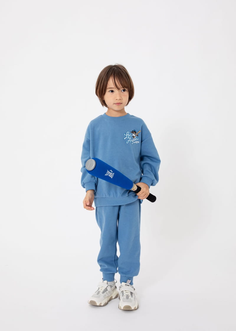 Fashion King - Korean Children Fashion - #magicofchildhood - LA Top Bottom Set - 3
