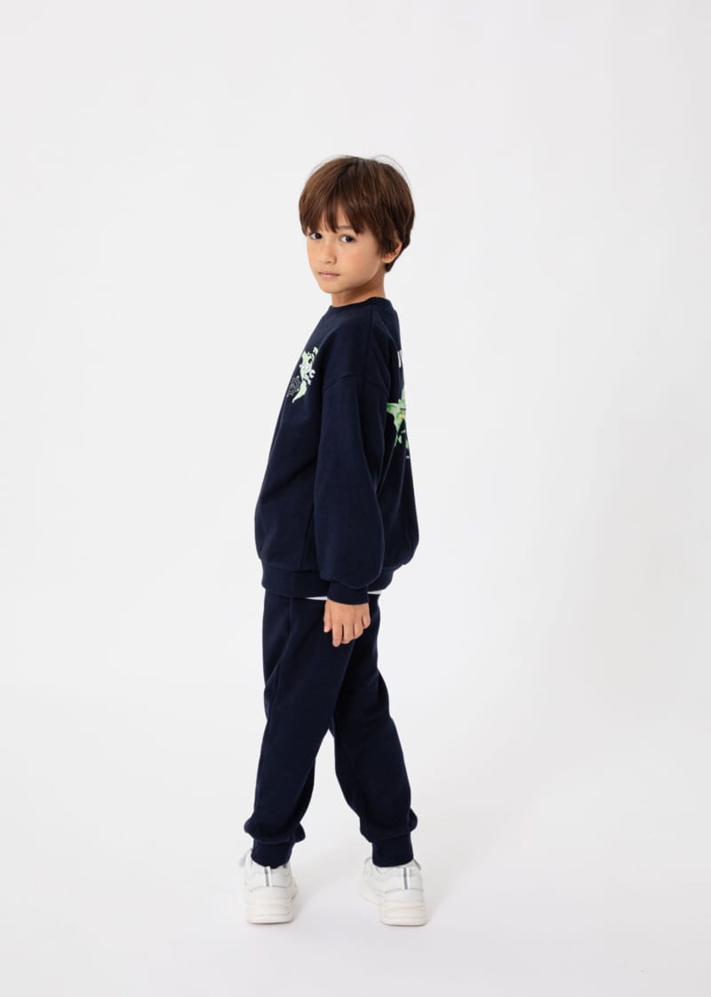 Fashion King - Korean Children Fashion - #minifashionista - Jurrasic World Top Bottom Set - 4