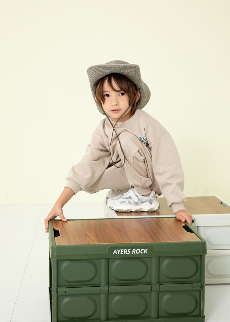 Fashion King - Korean Children Fashion - #toddlerclothing - Camping Time Top Bottom Set - 8