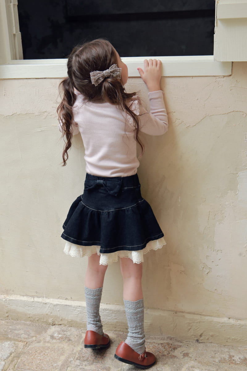 Flo - Korean Baby Fashion - #onlinebabyboutique - Frim Lace Hairpin - 8
