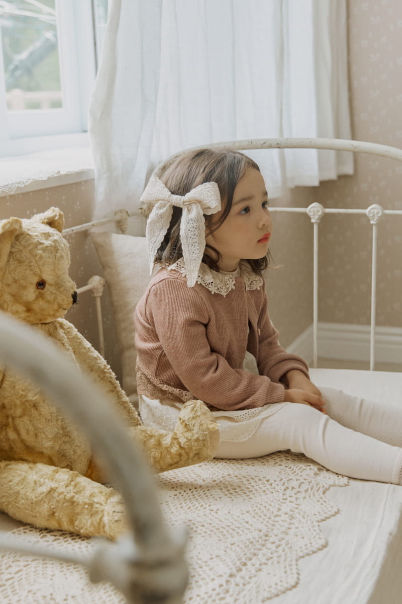 Flo - Korean Baby Fashion - #onlinebabyshop - Laily Lace Hairpin - 11
