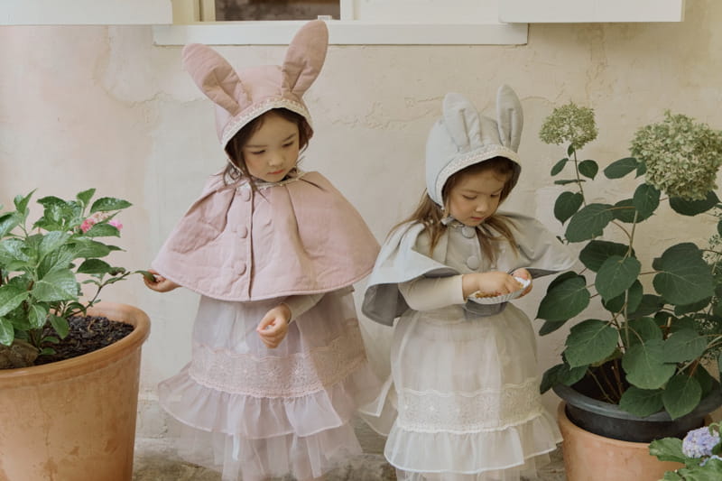 Flo - Korean Children Fashion - #childofig - Rabbit Cape - 5
