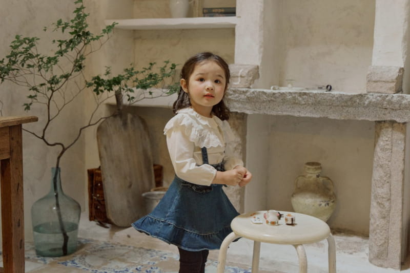 Flo - Korean Children Fashion - #designkidswear - Bibi Denim Skirt - 12