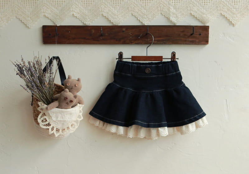 Flo - Korean Children Fashion - #kidsstore - Eva Denim Skirt