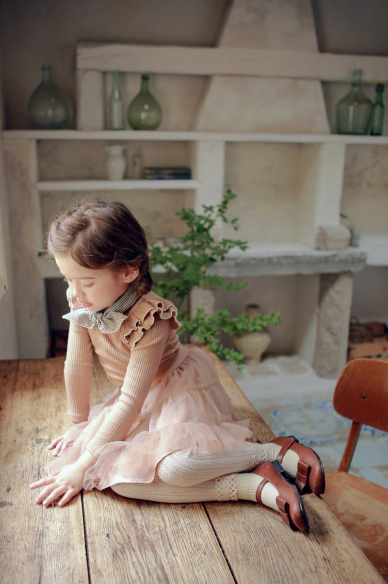 Flo - Korean Children Fashion - #kidsshorts - Mari Mesh Skirt - 4