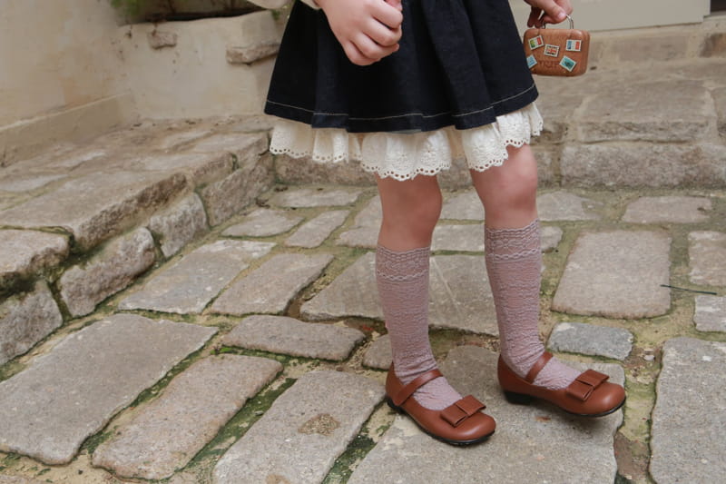 Flo - Korean Children Fashion - #kidsstore - Flori Knee Socks - 4
