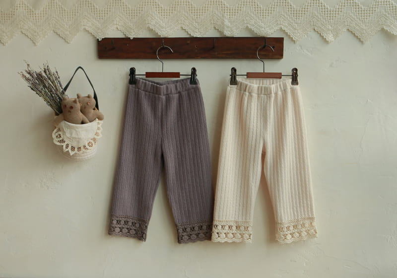 Flo - Korean Children Fashion - #kidzfashiontrend - Lulu Knit Pants
