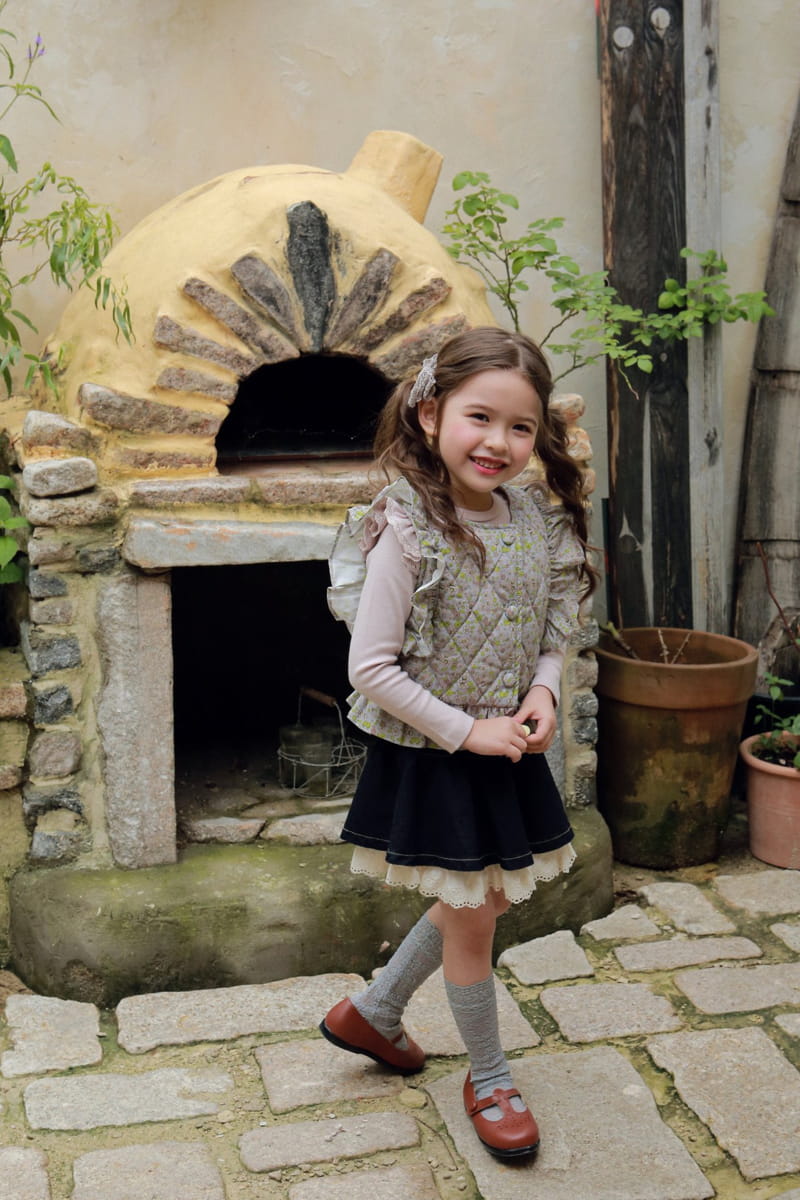 Flo - Korean Children Fashion - #Kfashion4kids - Eva Denim Skirt - 4