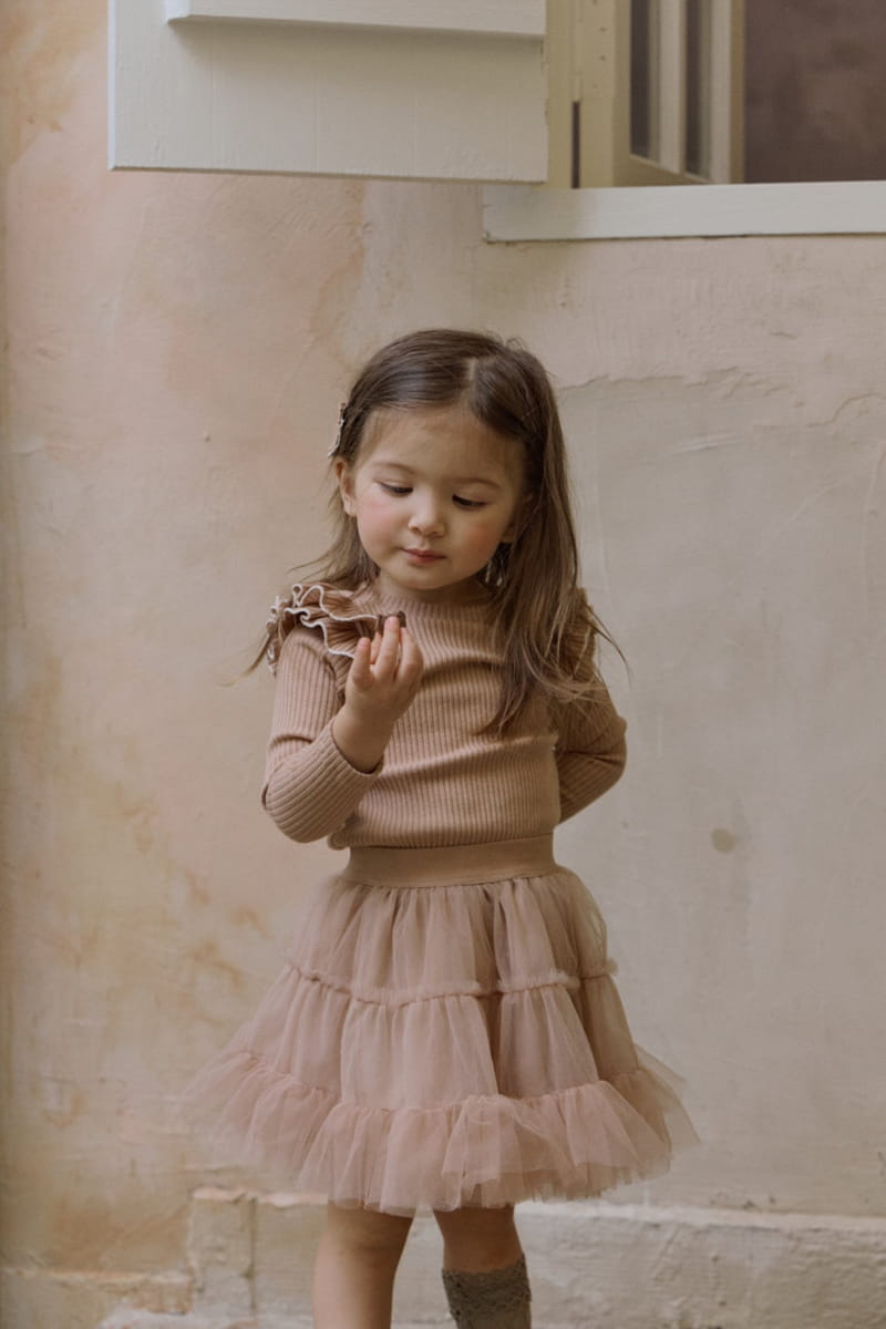 Flo - Korean Children Fashion - #magicofchildhood - Mari Mesh Skirt - 8