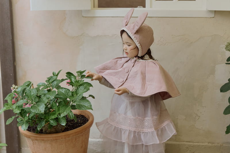 Flo - Korean Children Fashion - #minifashionista - Rabbit Cape - 3