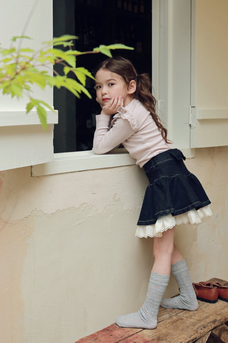 Flo - Korean Children Fashion - #minifashionista - Eva Denim Skirt - 6