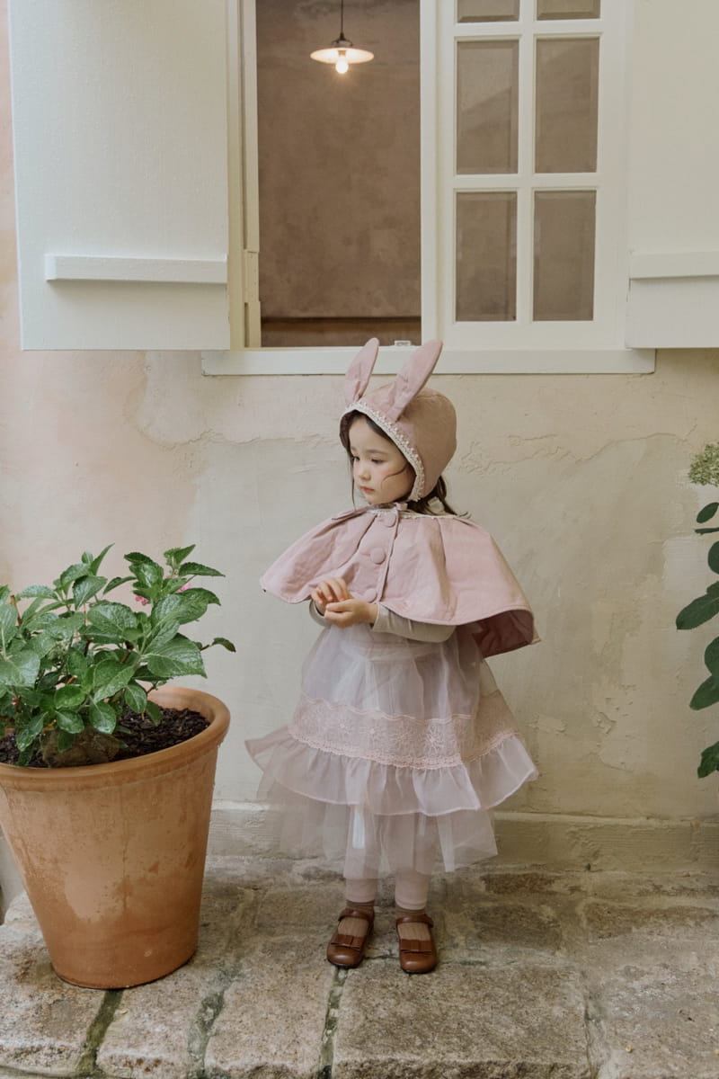 Flo - Korean Children Fashion - #minifashionista - Rabbit Cape - 4