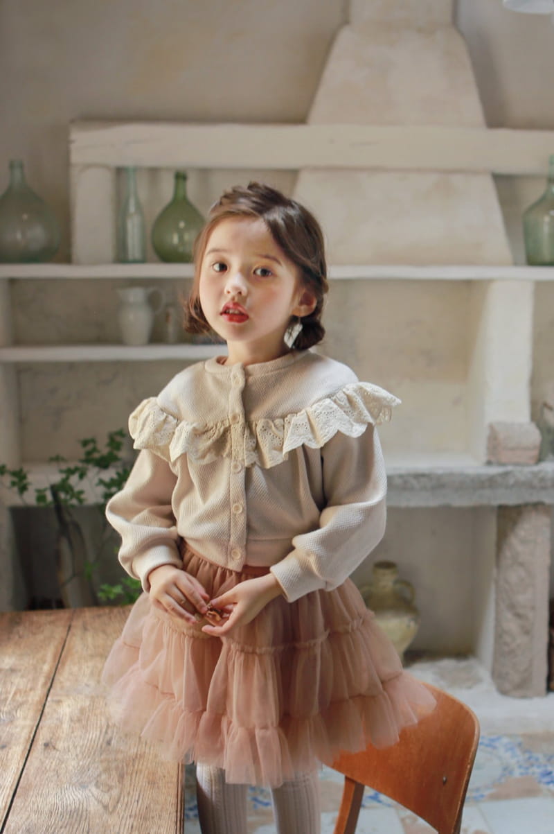 Flo - Korean Children Fashion - #prettylittlegirls - Mari Mesh Skirt - 10