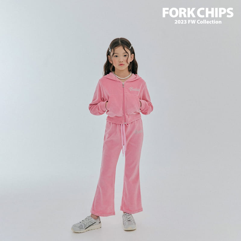 Fork Chips - Korean Children Fashion - #Kfashion4kids - Twinkle Hoody Zip-up - 2