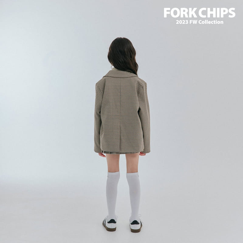 Fork Chips - Korean Children Fashion - #Kfashion4kids - Hound Belt Skirt - 10