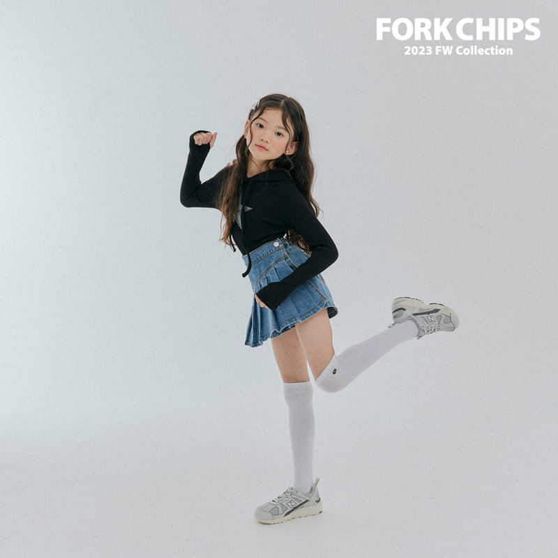 Fork Chips - Korean Children Fashion - #childofig - Bambi Hoody Tee - 9