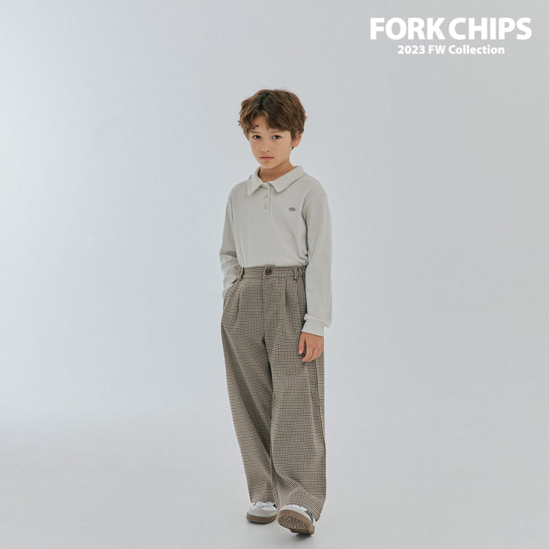 Fork Chips - Korean Children Fashion - #childofig - Standing Tee - 11