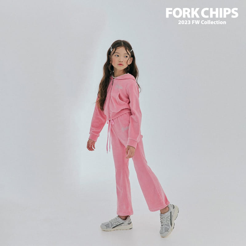 Fork Chips - Korean Children Fashion - #childofig - Twinkle Hoody Zip-up - 7