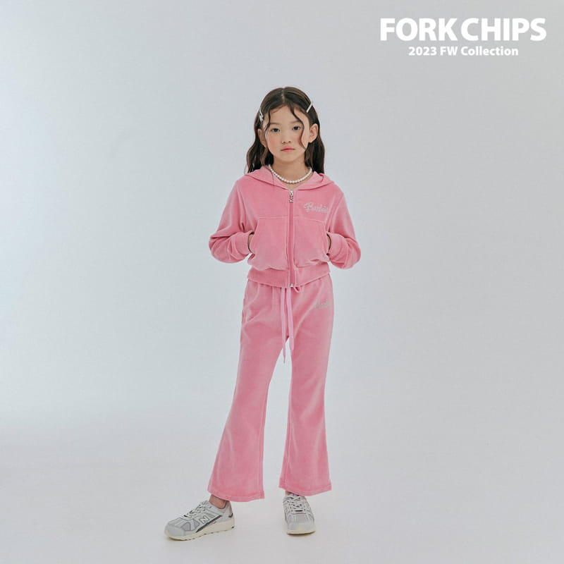 Fork Chips - Korean Children Fashion - #childofig - Twinkle Hoody Zip-up - 8