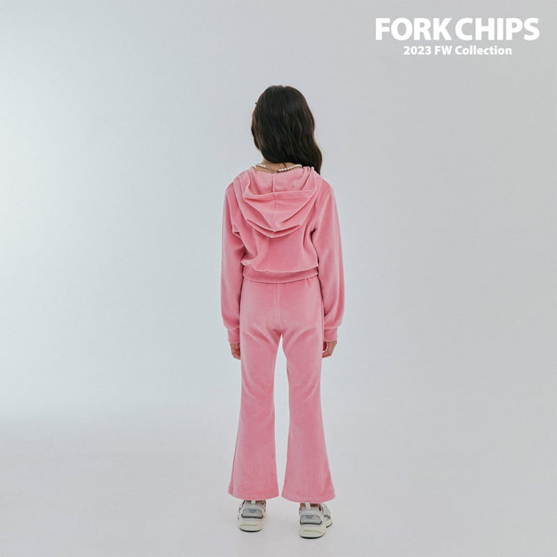 Fork Chips - Korean Children Fashion - #designkidswear - Twinkle Hoody Zip-up - 10