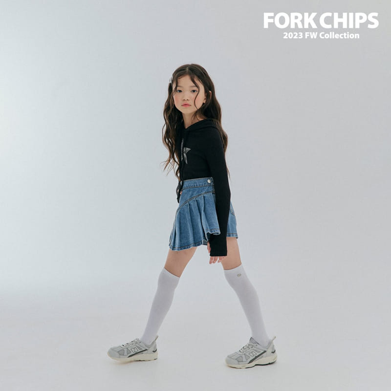 Fork Chips - Korean Children Fashion - #magicofchildhood - Bambi Hoody Tee - 3