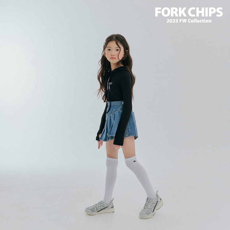 Fork Chips - Korean Children Fashion - #magicofchildhood - Bambi Hoody Tee - 4