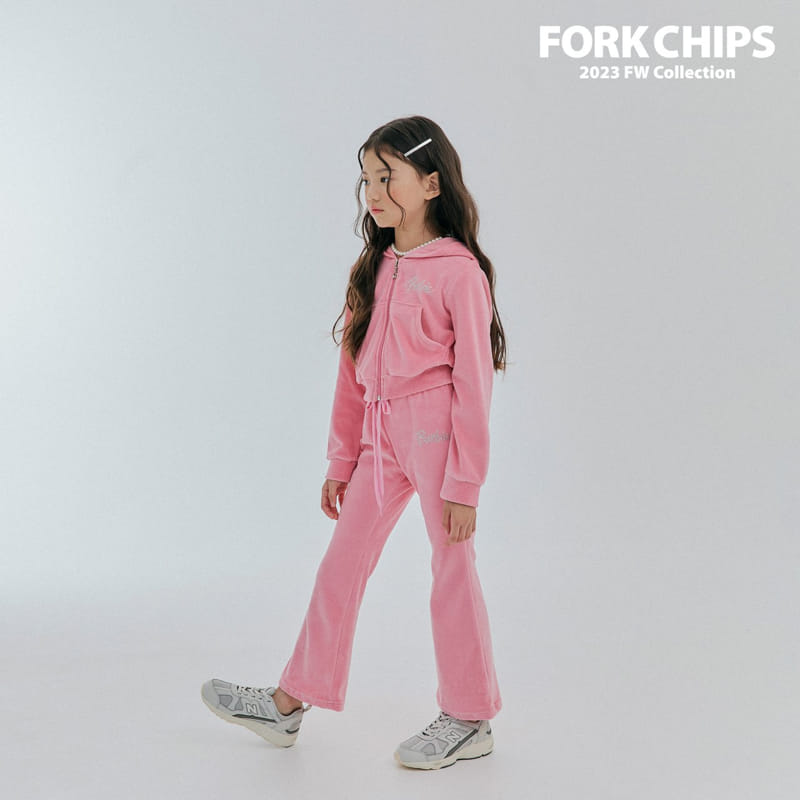 Fork Chips - Korean Children Fashion - #prettylittlegirls - Twinkle Hoody Zip-up - 6