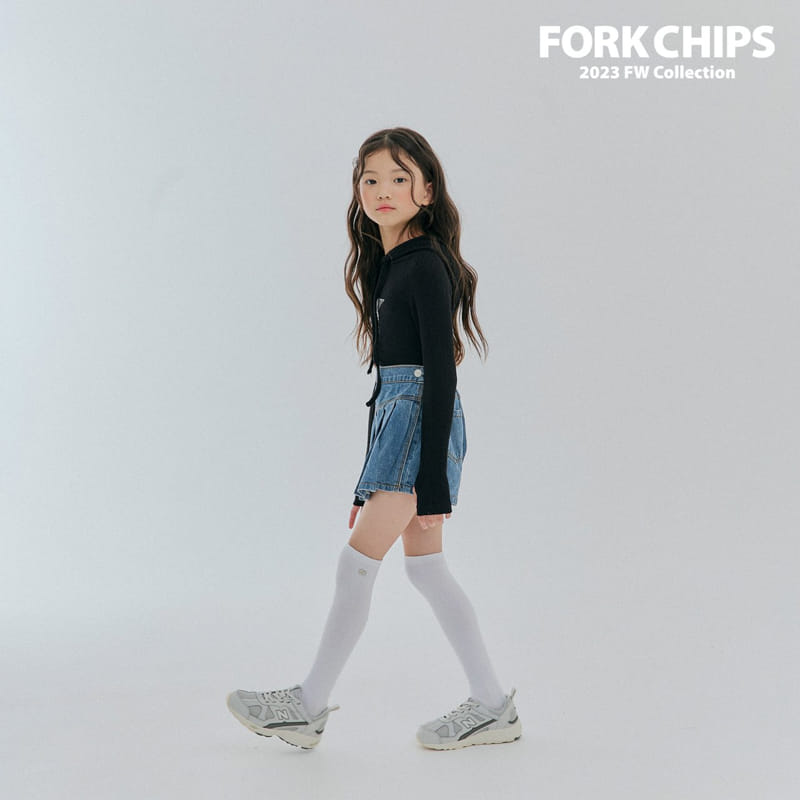 Fork Chips - Korean Children Fashion - #toddlerclothing - Bambi Hoody Tee - 7