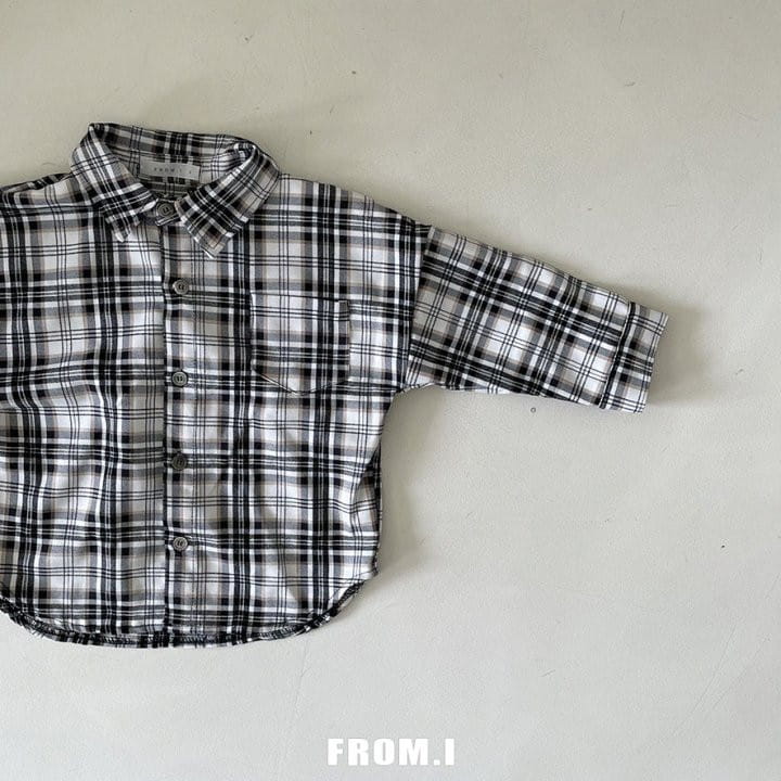 From I - Korean Children Fashion - #kidsstore - Check Shirt - 3