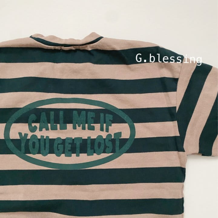 G Blessing - Korean Children Fashion - #childofig - Call Me Stripes One-piece - 4