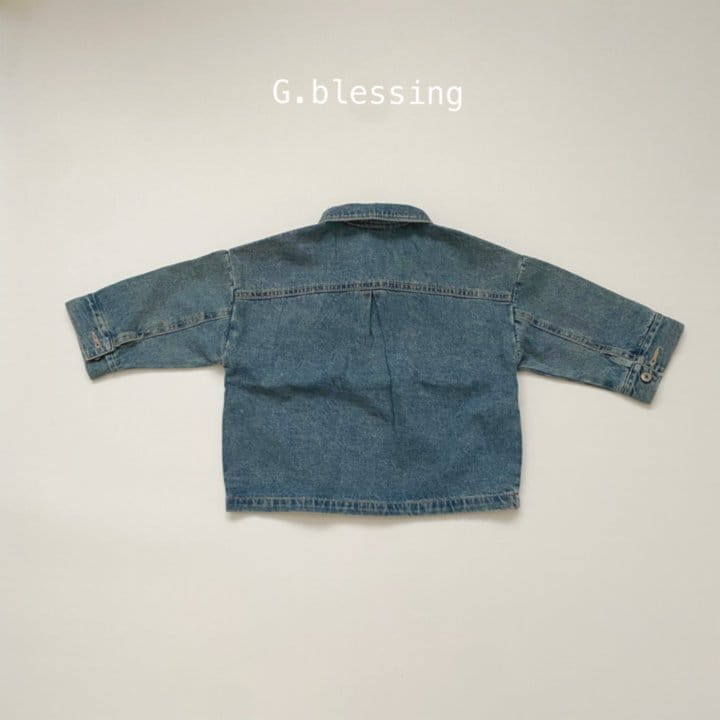 G Blessing - Korean Children Fashion - #kidsshorts - 505 Denim Jacket - 6