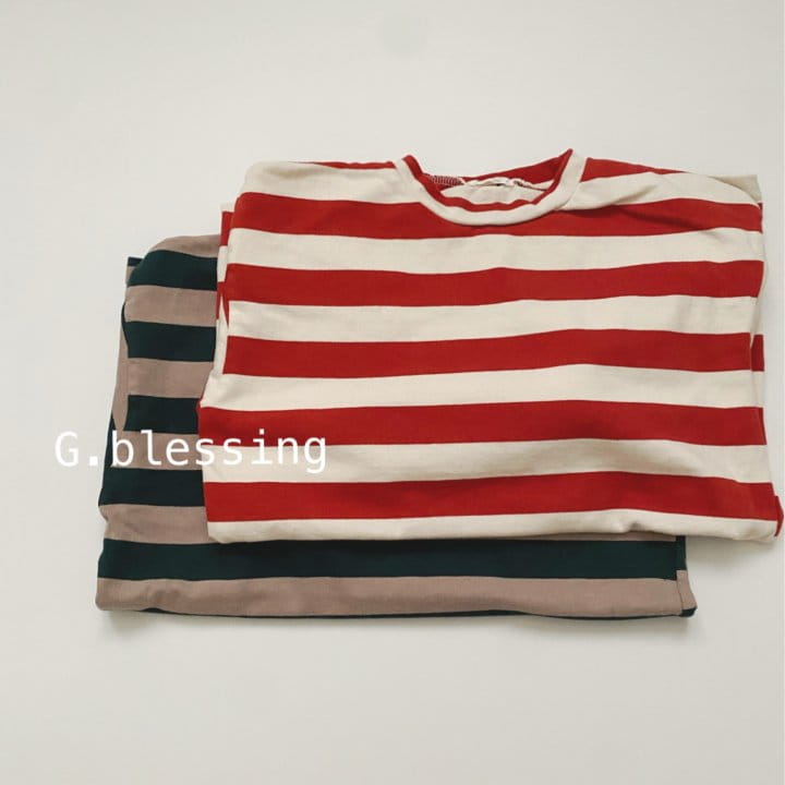 G Blessing - Korean Children Fashion - #kidsstore - Call Me Stripes One-piece - 9