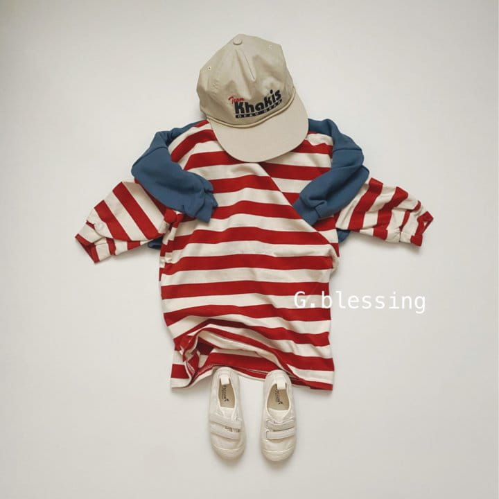 G Blessing - Korean Children Fashion - #kidzfashiontrend - Call Me Stripes One-piece - 10