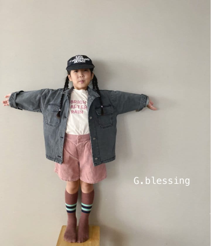 G Blessing - Korean Children Fashion - #toddlerclothing - Rain Tee - 8