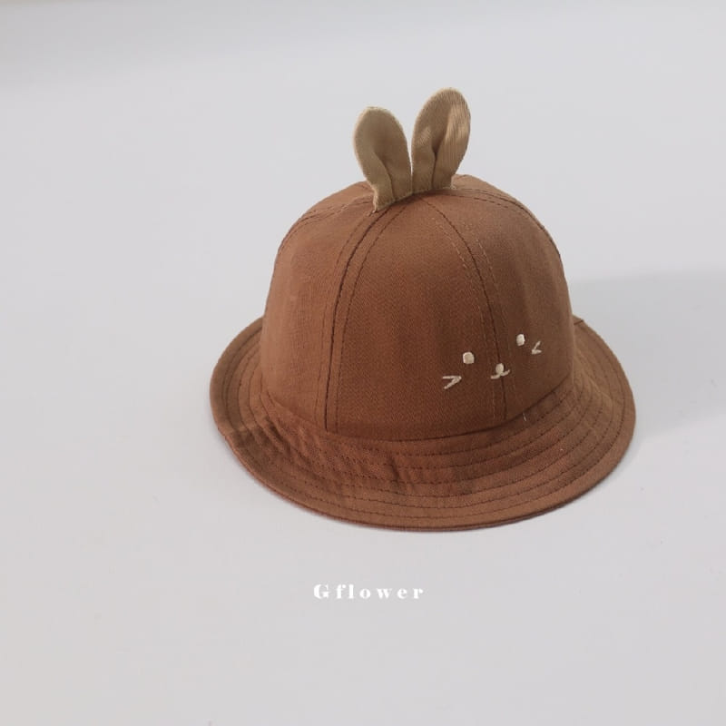 G Flower - Korean Children Fashion - #kidzfashiontrend - Aga Rabbit Biucket Hat - 4