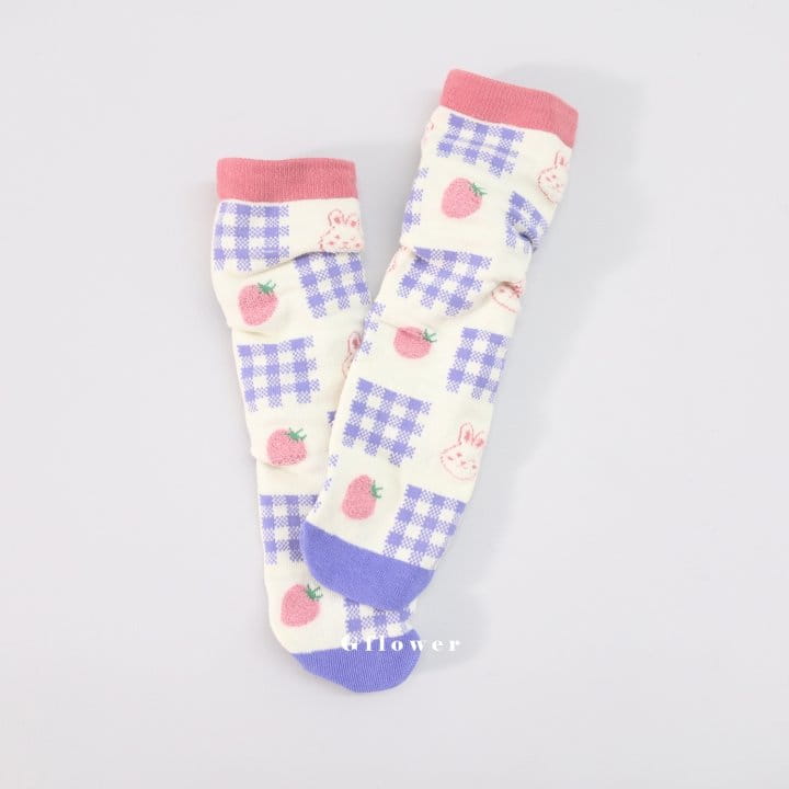 G Flower - Korean Children Fashion - #childofig - Rabbit Knee Socks - 12