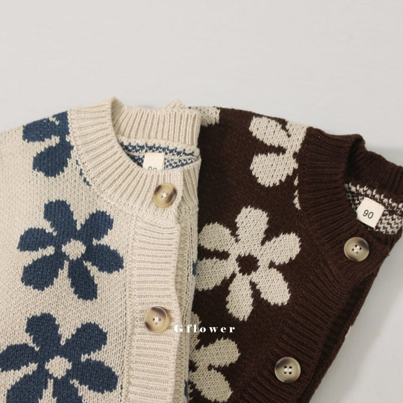 G Flower - Korean Children Fashion - #designkidswear - Knit Vest - 3