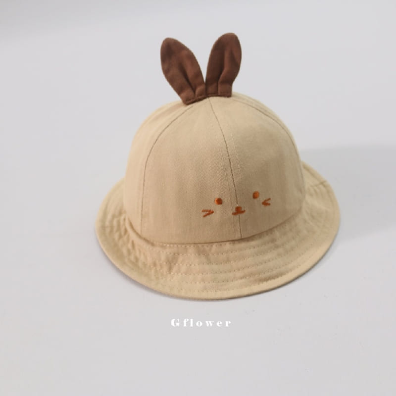G Flower - Korean Children Fashion - #kidzfashiontrend - Aga Rabbit Biucket Hat - 3