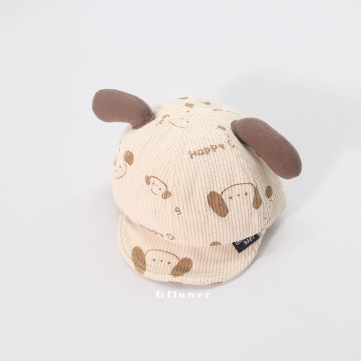 G Flower - Korean Children Fashion - #minifashionista - Aga Rib Puppy Ball Cap - 8