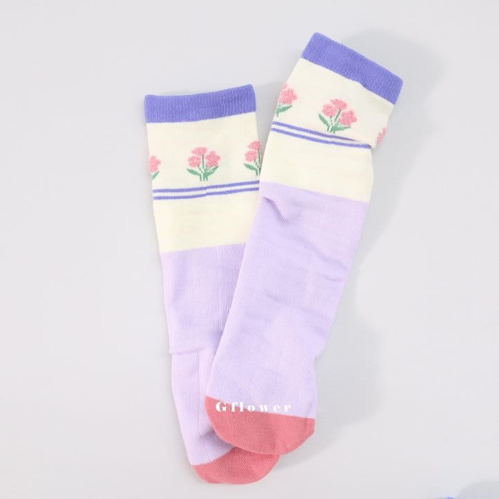 G Flower - Korean Children Fashion - #prettylittlegirls - Rabbit Knee Socks - 8