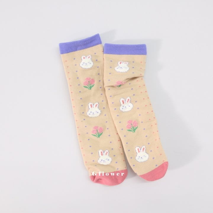 G Flower - Korean Children Fashion - #todddlerfashion - Rabbit Knee Socks - 9